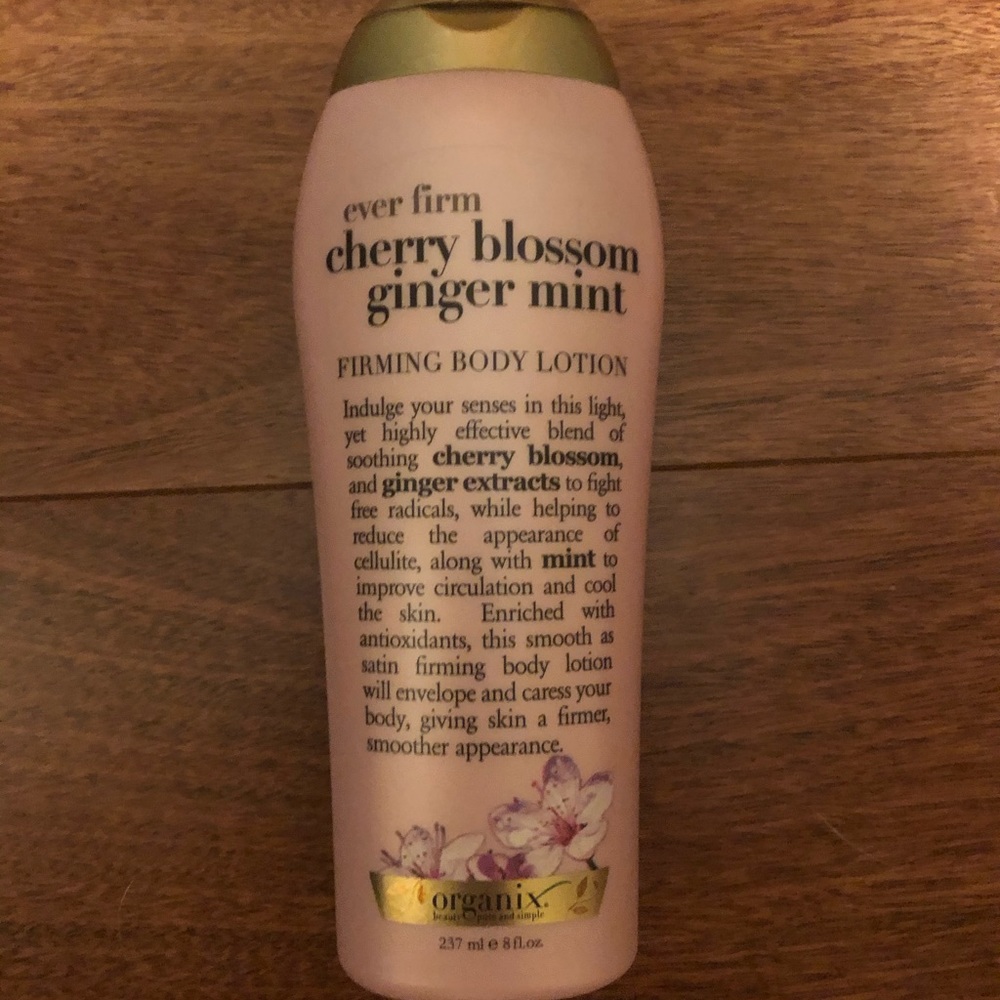 Organix firming body lotion